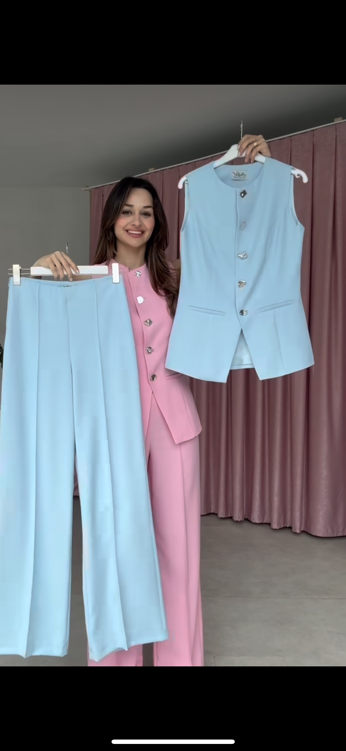 Vest-pant set