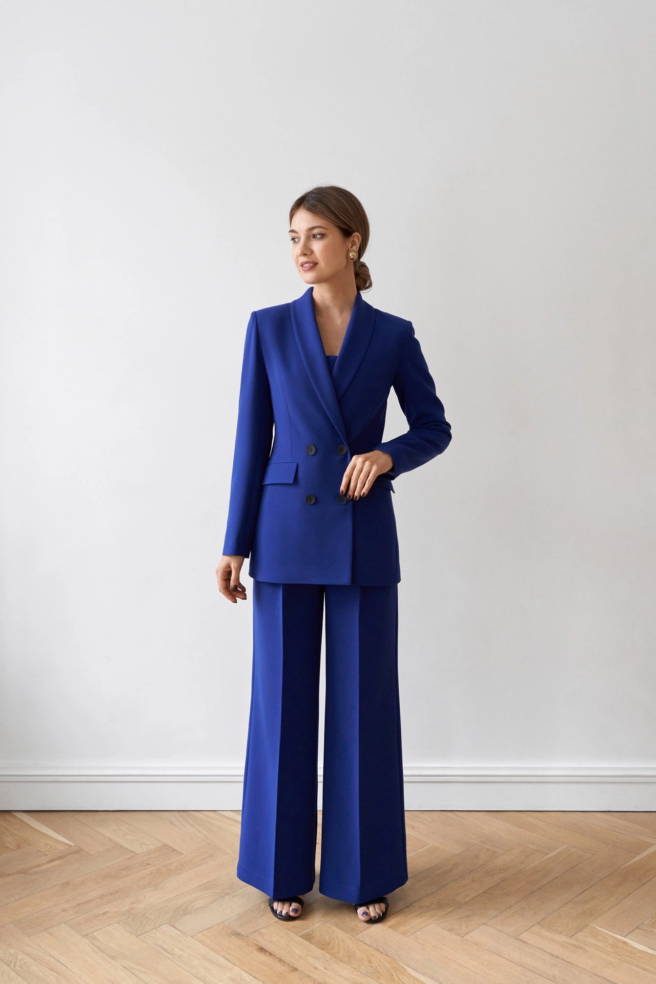 Double-breasted pantsuit
