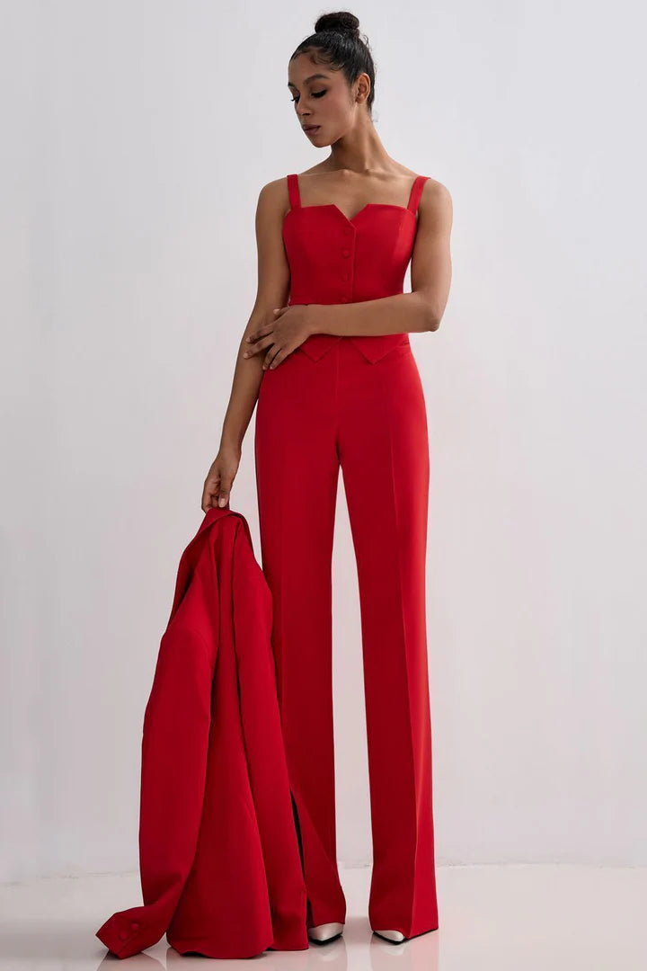 Top with trousers