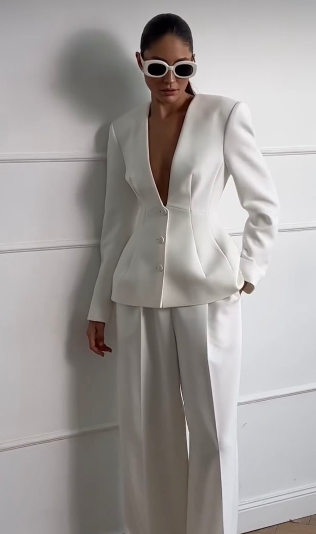 Fusion blazer-pant set