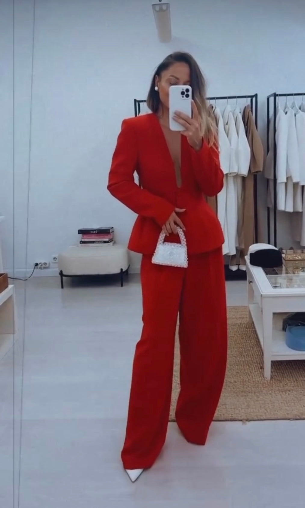 Fusion blazer-pant set