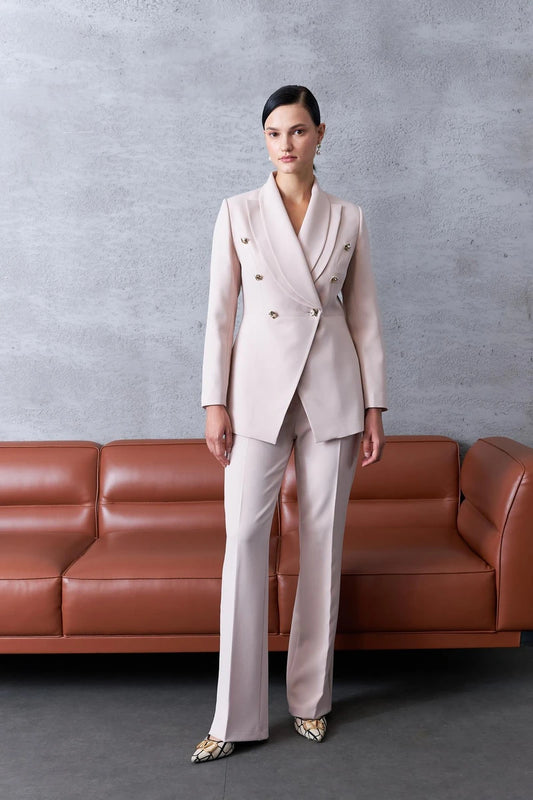 Signature business suit in Beige