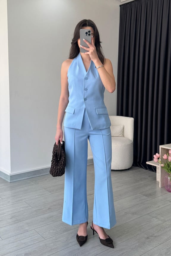 Halter neck co-ord set