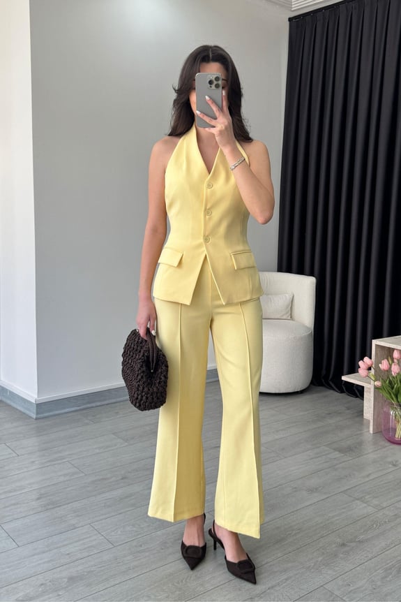 Halter neck co-ord set