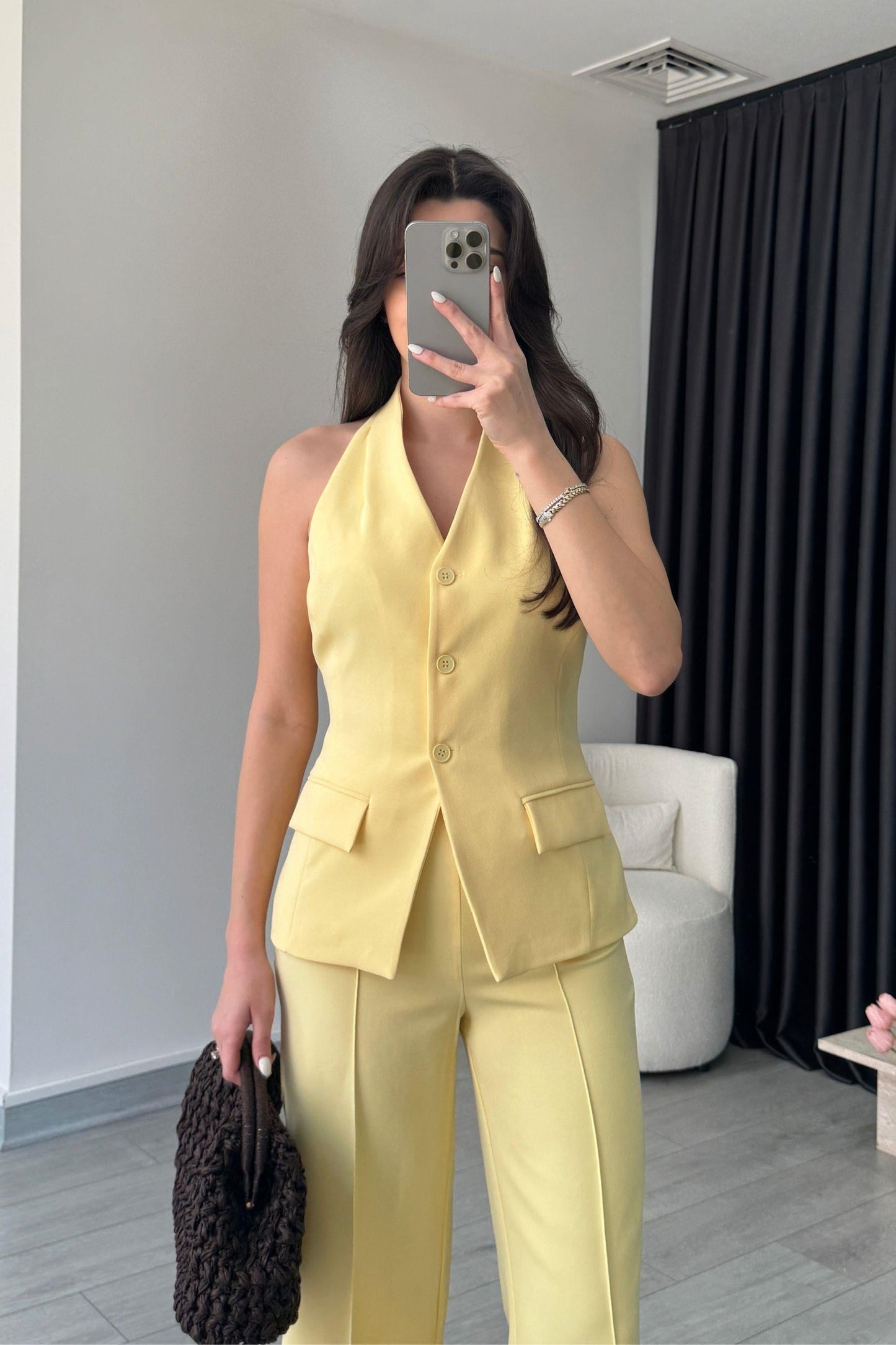 Halter neck co-ord set